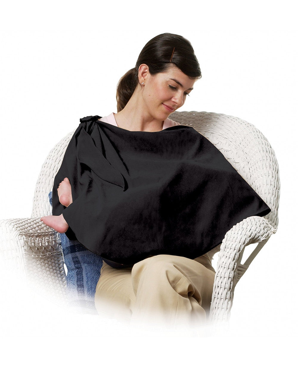 The First Years Nursing Nursing Privacy Wrap (Birth To 12 Months) Black