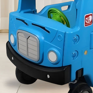YAYA BLUE BUS ROOF CAR - Ride-On Toys
