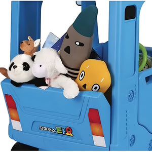 YAYA BLUE BUS ROOF CAR - Ride-On Toys
