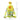 Yellow 3D Cheese Toy Lid Kids Stainless Steel Water Bottle,500ml - Back To School