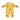 Yellow Cat Face Print Romper Unisex Kids Wear - Little Surprise BoxYellow Cat Face Print Romper Unisex Kids Wear