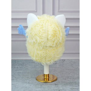 Yellow Furry Monster 3d style Winter Cap/Beanie for Kids - Winter Wear