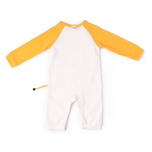 Yellow Giraffe Print Romper, 2-3 yrs Unisex Kids Wear - Little Surprise BoxYellow Giraffe Print Romper, 2-3 yrs Unisex Kids Wear