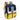 Yellow & Navy 3 stripes Ergonomic School Backpack for Kids - Little Surprise BoxYellow & Navy 3 stripes Ergonomic School Backpack for Kids