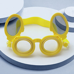 Yellow whale Dual Glass Frame Sun protection & Swimming Goggles for Kids, UV protected and Anti Fog - Little Surprise BoxYellow whale Dual Glass Frame Sun protection & Swimming Goggles for Kids, UV protected and Anti Fog