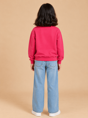 You Glow Girl Kids Sweatshirt - 6-7 Years Kids Winter Sweatshirts