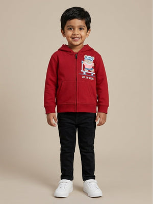 Zip Zip Boom Zipper Jacket - 0-6 Months Kids Winter Zipper Jackets