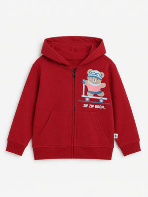 Zip Zip Boom Zipper Jacket - 0-6 Months Kids Winter Zipper Jackets