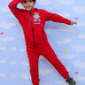 Zip Zip Boom Zipper Jacket & Maroon Sweatpants Combo - KWW - AN - ZBMW - 0 - 6
