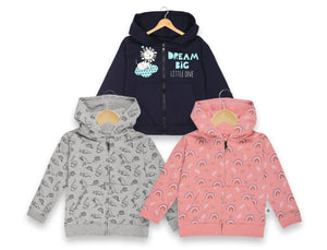 Zipper Jacket Combo of 3- Dino Tales, Rainbow Land and Dream Big - ZPJK3-DTRDB-0-6