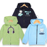 Zipper Jacket Combo of 3- Hug Me, Dream Big and DJ Neon - ZPJK3-HDBDJ-0-6