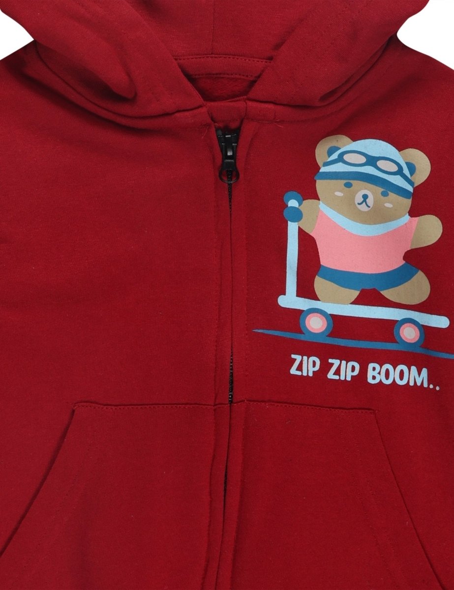 Zipper Jacket Combo of 3- Zip Zip Boom-Roar-Naughty Puppies - ZPJK3-AN-ZPRN-0-6