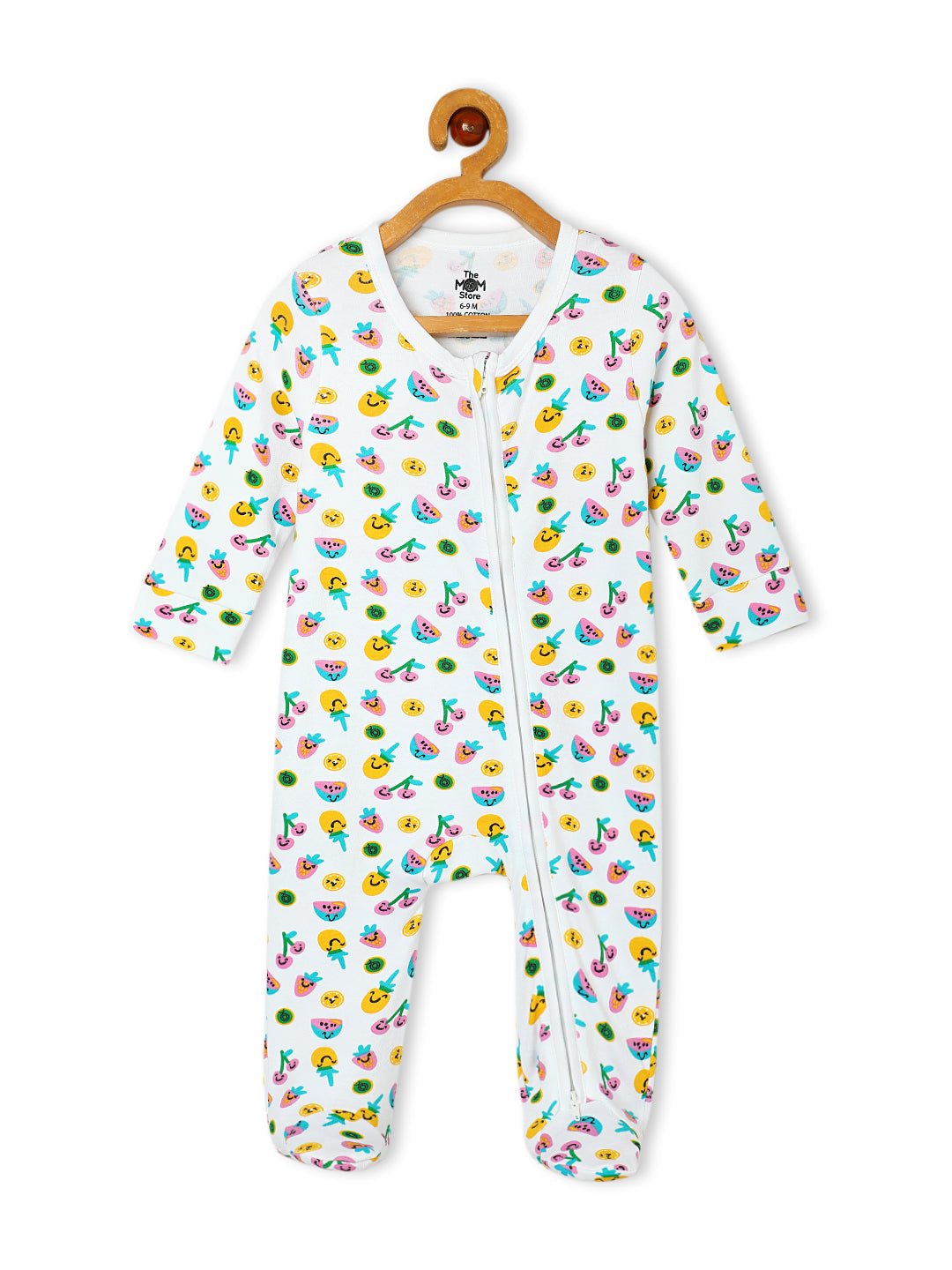 Baby Zipper Romper Combo of 2 Elephantastic-Berry Bites