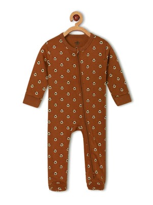 Zipper Romper Combo of 2: Rusty Jungle and Beary Best Infant Zipper Romper - ROM2 - ZP - RJBB - PM