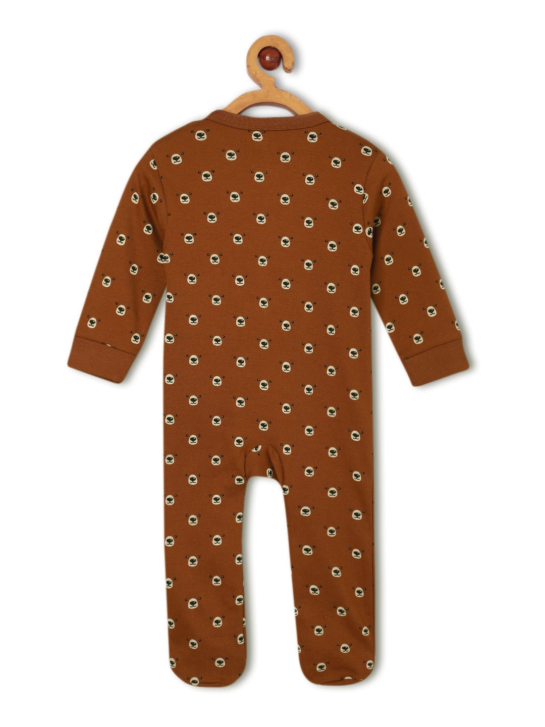 Zipper Romper Combo of 2: Rusty Jungle and Beary Best Infant Zipper Romper - ROM2 - ZP - RJBB - PM