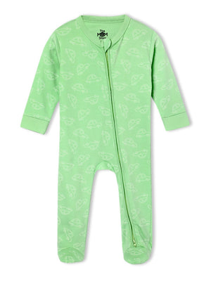 Zipper Romper Combo of 2: Sky Drift and Vroom Vroom Infant Zipper Romper - ROM2 - ZP - SDVM - PM