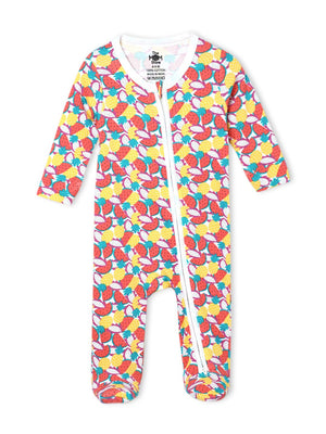 Zipper Romper Combo of 3: Beary Best - Fruitilicious - Vroom Vroom - ROM3 - AO - BFVV - PM