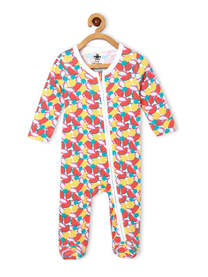 Zipper Romper Combo of 3: Beary Best - Fruitilicious - Vroom Vroom - ROM3 - AO - BFVV - PM