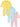 Zipper Romper Combo of 3: Buttercream Clouds, Sky Drift and Rosy Hearts Infant Zipper Romper - ROM3 - ZP - BCSDRH - PM