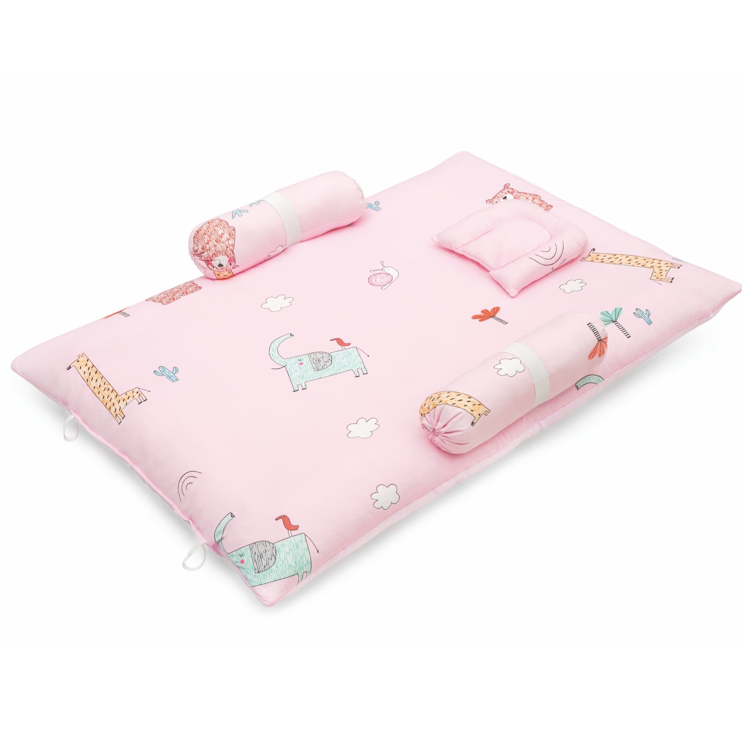 R for Rabbit Snuggy Forest- Pink
