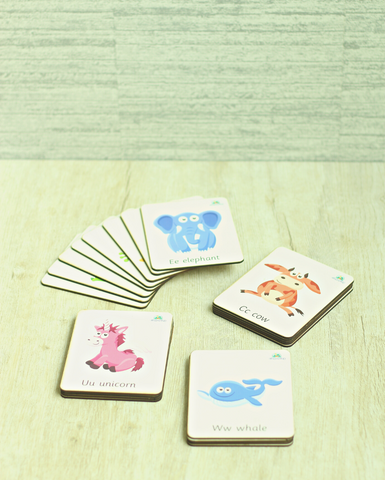 Earthy Tweens 26 Alphabet Learning Flashcards