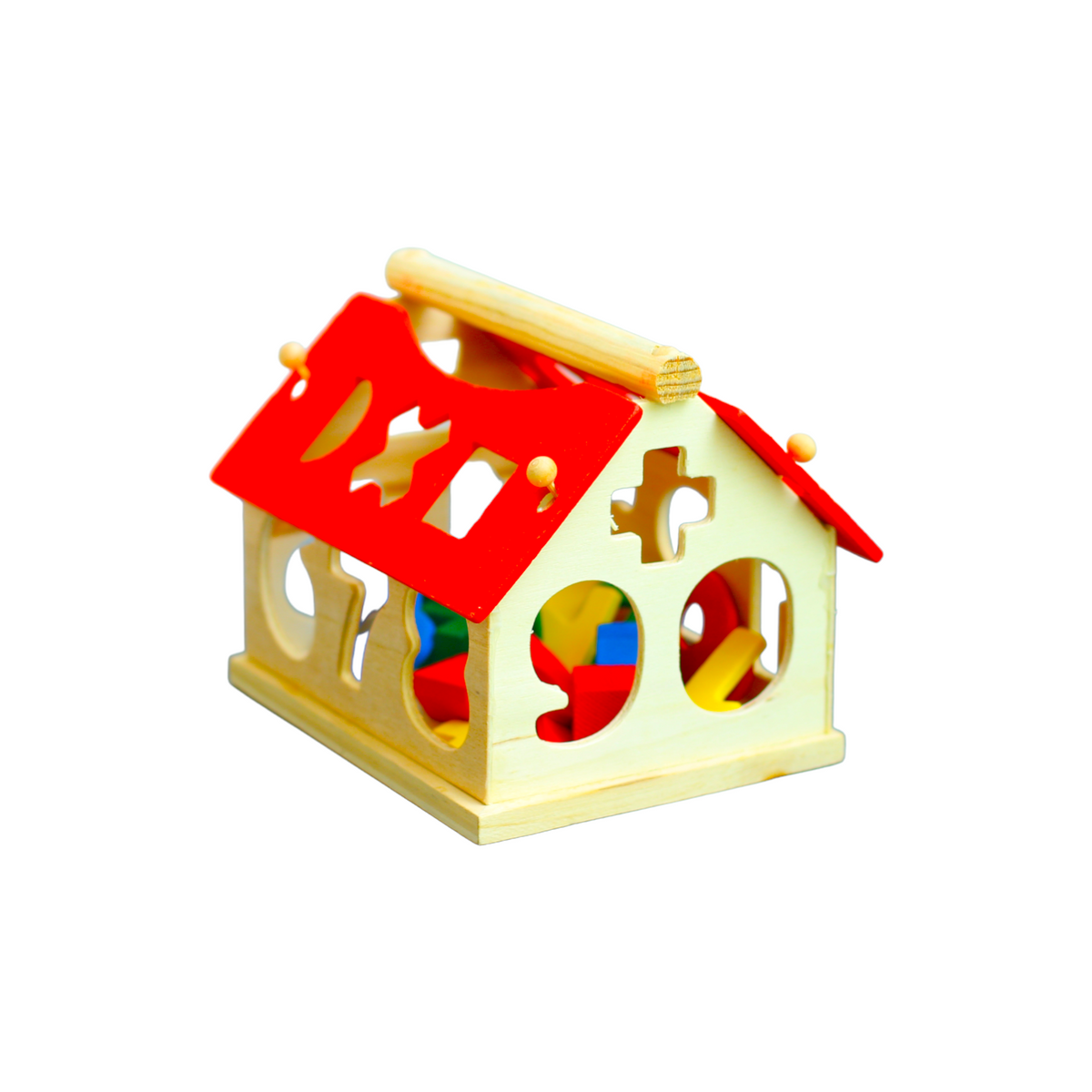 Earthy Tweens Shapes Hut Sorter