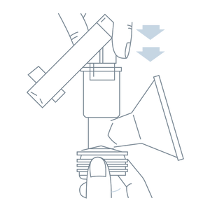 Ameda Manual Breast Pump - 17064M