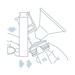 Ameda Manual Breast Pump - 17064M