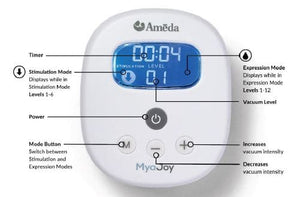 Ameda MYA Joy Portable Double Breast Pump - 131U20