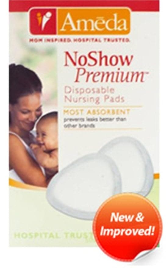Ameda Noshow Premium Disposable Nursing Pads 50-Count - 17228I