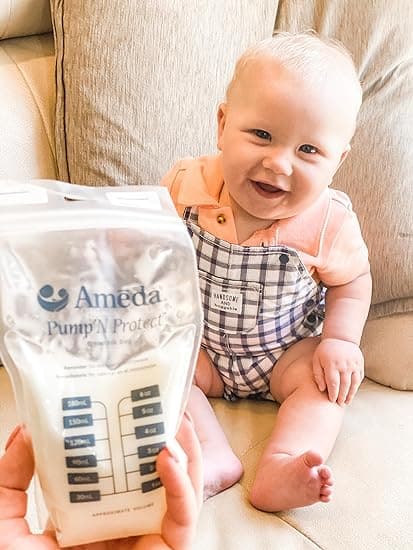 Ameda Pump'N Protect Breastmilk Storage Bag - 800M01