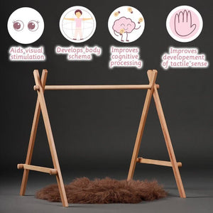 Ariro Toys Baby Floor Gym (Natural) - ARM008-N