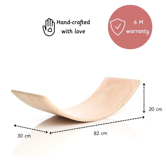 Ariro Toys Balancing Board- Natural - ARF005-N