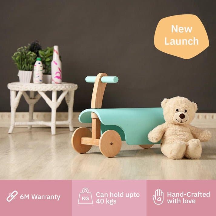 Ariro Toys Push Scooter- Blue - ARPS007-B