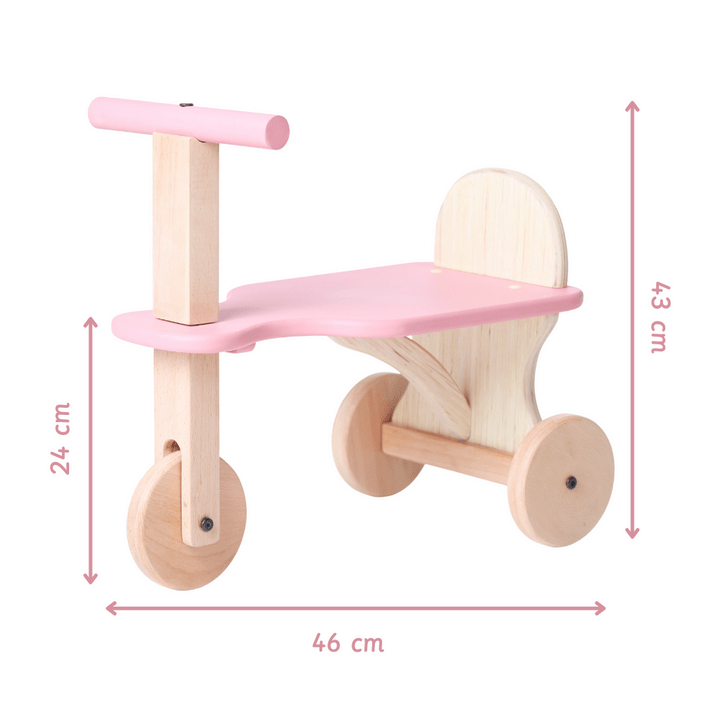 Ariro Toys Tuk Tuk- The Tricycle- Pink - ARPS006-P