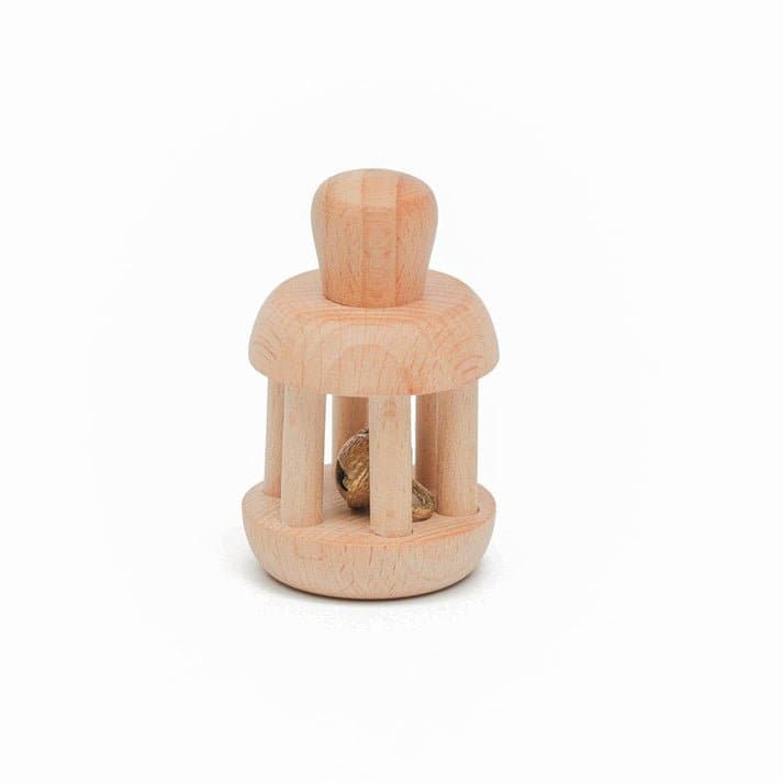 Ariro Toys Wooden Bell Rattle - ARR011