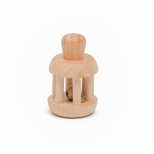 Ariro Toys Wooden Bell Rattle - ARR011