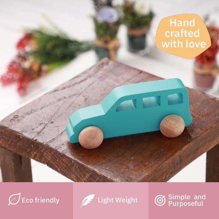 Ariro Toys Wooden Jeep - ARPS002