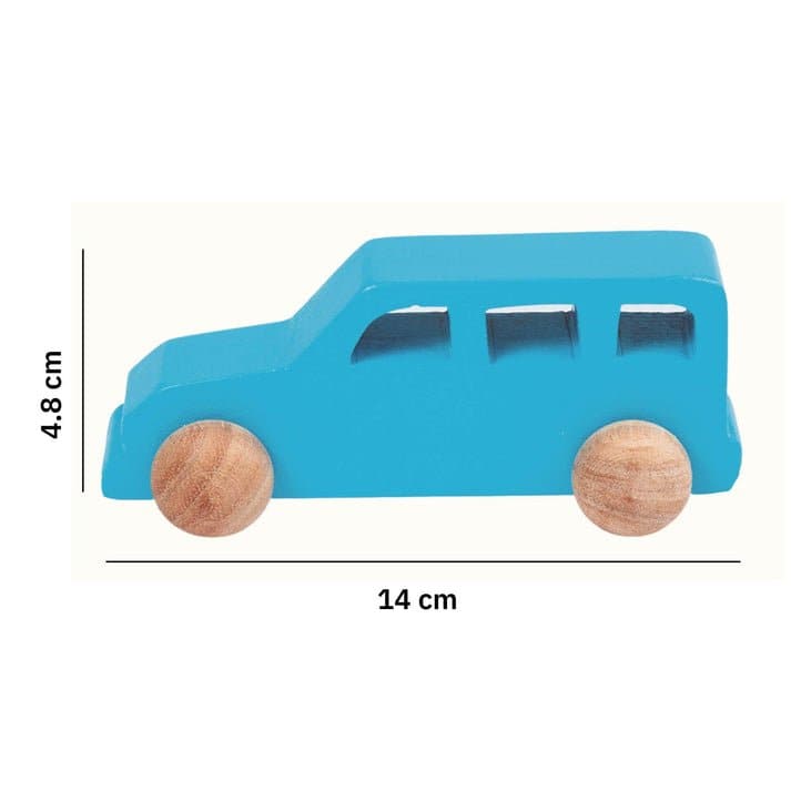 Ariro Toys Wooden Jeep - ARPS002
