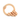 Ariro Toys Wooden rattle- Circular natural - ARR004
