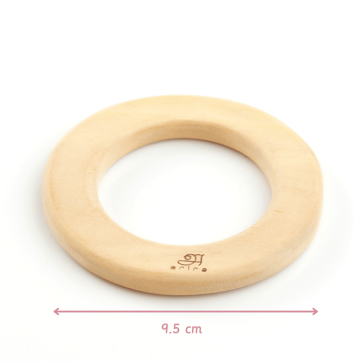 Ariro Toys Wooden Teethers-Circle & Triangle - ARTS013