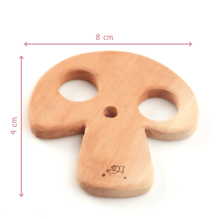 Ariro Toys Wooden Teethers-Mushroom & Ice- Cream Cone - ARTS006