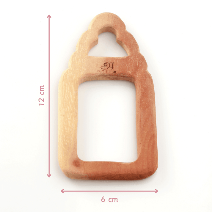 Ariro Toys Wooden Teethers-Pacifier & Milk Bottle - ARTS011