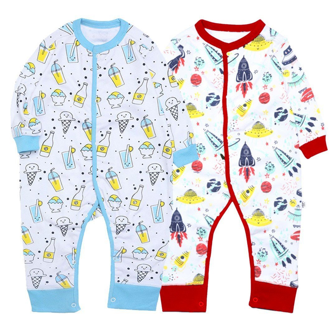Baby Romper Combo - My Smoothie & Tour to the Space - ROM-2-MSTS-0-6