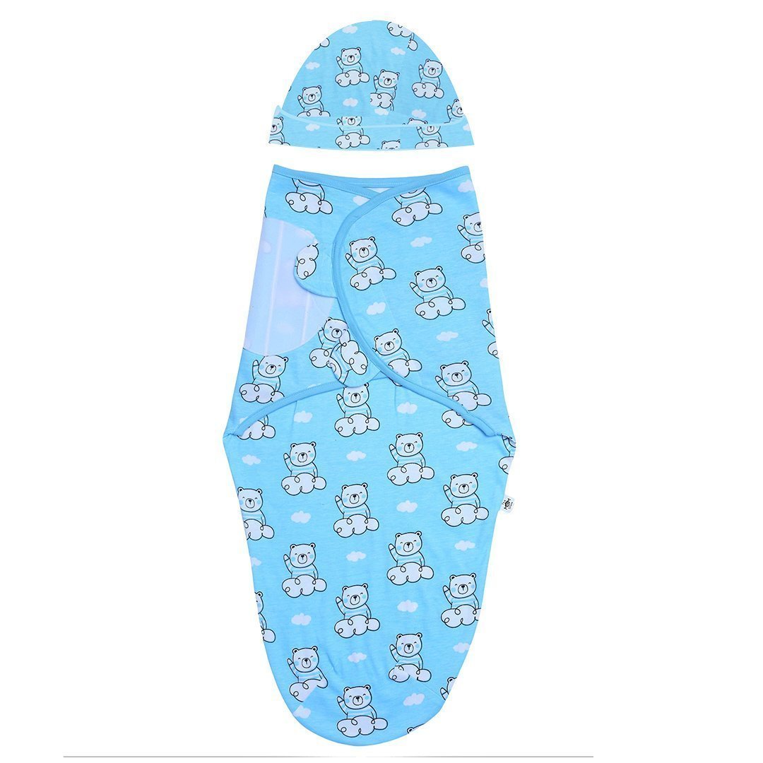 Baby Swaddle Combo- Hello Bear & Fruity Cutie - SWD-2-HBFC-0-3
