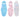 Baby Swaddle Combo- Hello Bear, Magical Unicorn & My Smoothie - SWD3-HBMUMS