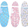 Baby Swaddle Combo- Hello Bear, Magical Unicorn & My Smoothie - SWD3-HBMUMS