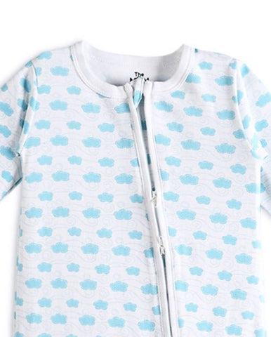 Baby Zipper Romper Combo of 3: Elephantastic-Happy Cloud-Out Of World - ROM3-ZP-EHO-0-3
