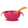 B.Box First Feeding Bowl Suction Set with Spoon- Pink Orange - 471