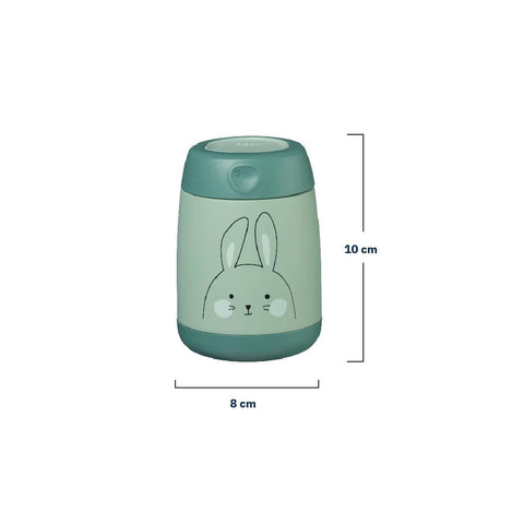 B.Box Insulated Food Jar - Mini - So Bunny Green - 400310